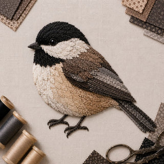 CraftNest – Handmade Patchwork Bird Hanging Kit