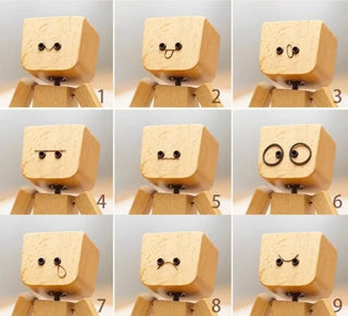 🔥Wobbly Wooden Smile: Cozy Car Scent Accessory 
