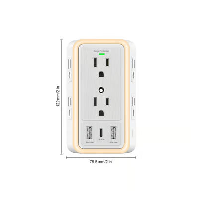 PowerLink | 6-Outlet Multi Plug Extender