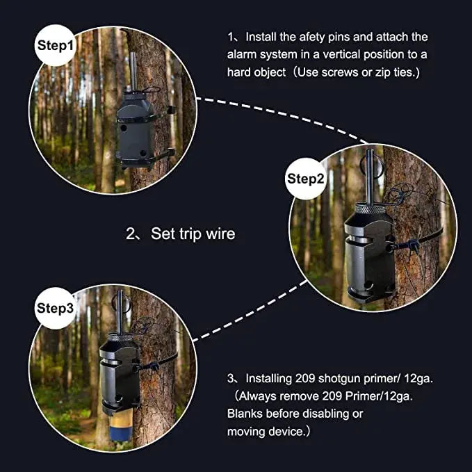 Perimeter Trip Alarm (Camp Safe Alarm) marnetic