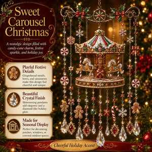 FestivaGlow – Christmas Crystal Wind Chime
