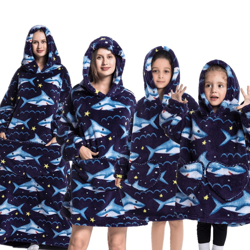 CozyCloud - Oversized Blanket Hoodie