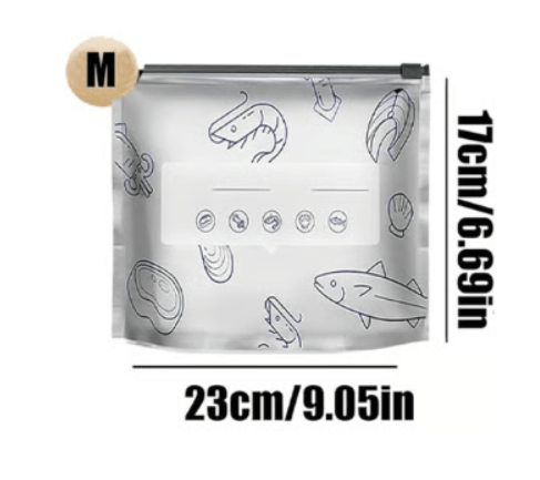 FreshKeep – Reusable Foil Storage Bags