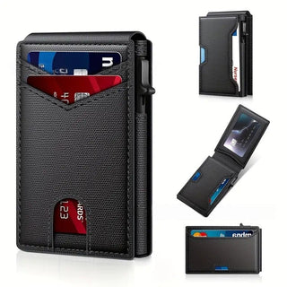 CoreVault – Aluminum Pop-Up Card Wallet