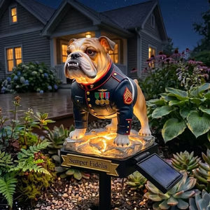 GlowTerra – Outdoor Solar Garden Lamp