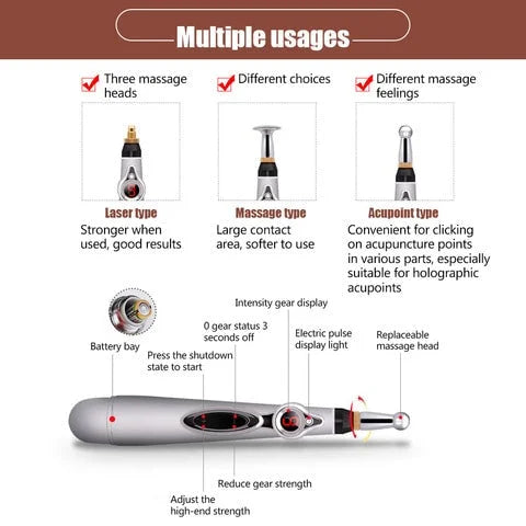 PainRelief Pro – Electronic Acupressure Massage Pen