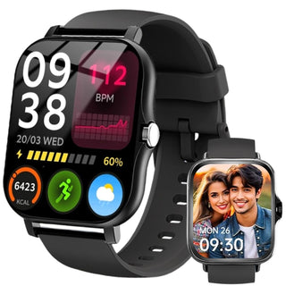 ⏰Only $11.99⏰All-day Fitness Monitoring💯Bluetooth Fashion Smart Watch