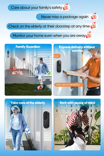 Wireless Smart Doorbell Camera