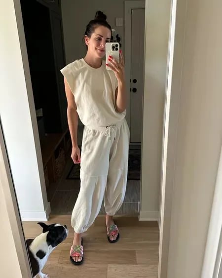 LUNARA - Everyday Ease Terry Jumpsuit