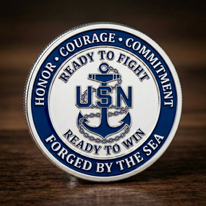 LibertyAnchor – Navy Heritage Challenge Coin