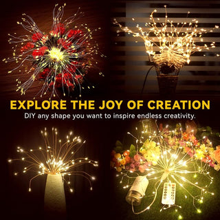 StarLume – Hanging Starburst Fairy Lights