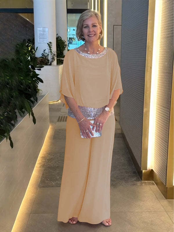 OpalFlare – Sequined Two-Piece Outfit