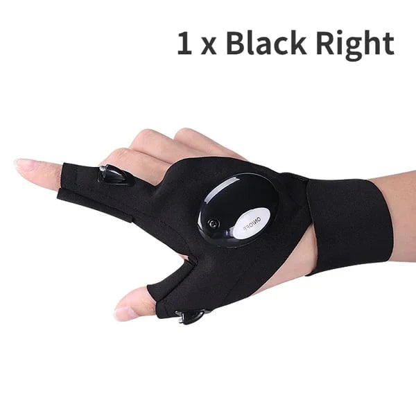 GlowGrip - Waterproof LED Flashlight Gloves
