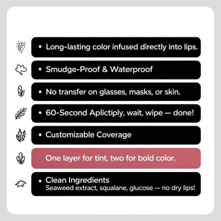 StainMuse - Natural Lip Stain That Lasts All Day