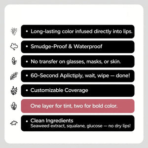 StainMuse - Natural Lip Stain That Lasts All Day