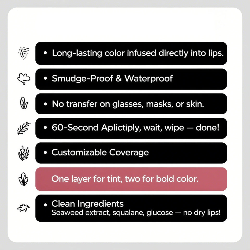 StainMuse - Natural Lip Stain That Lasts All Day