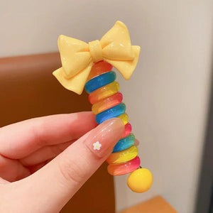 Little Princess Phone Cord Hair Ties marnetic