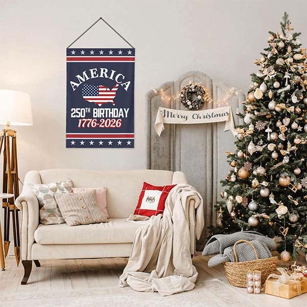 PatriotBanner – 250th Anniversary Garden Flag