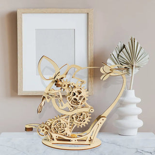 WoodWhirr – 3D Mechanical Wooden Hummingbird