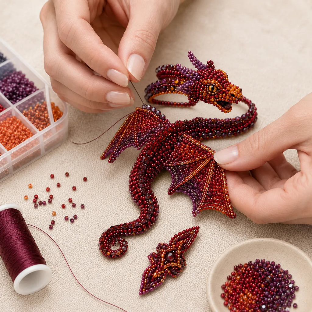 CraftBloom – DIY Beaded Wearable Art Bracelet Kit