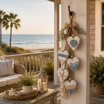 HeartHaven – Rustic Layered Heart Wall Hanging Decor
