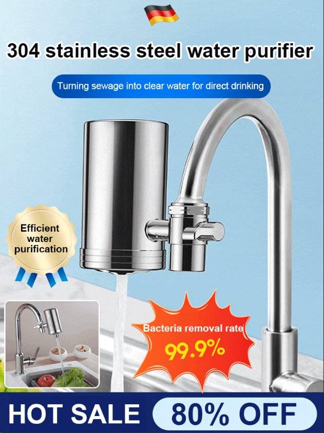 PureSteel – 304 Stainless Steel Water Purifier