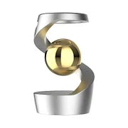LevityOrb – Suspended Gyroscope Desktop Décor