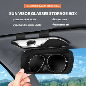 VisionVault - Sleek Car Glasses Storage