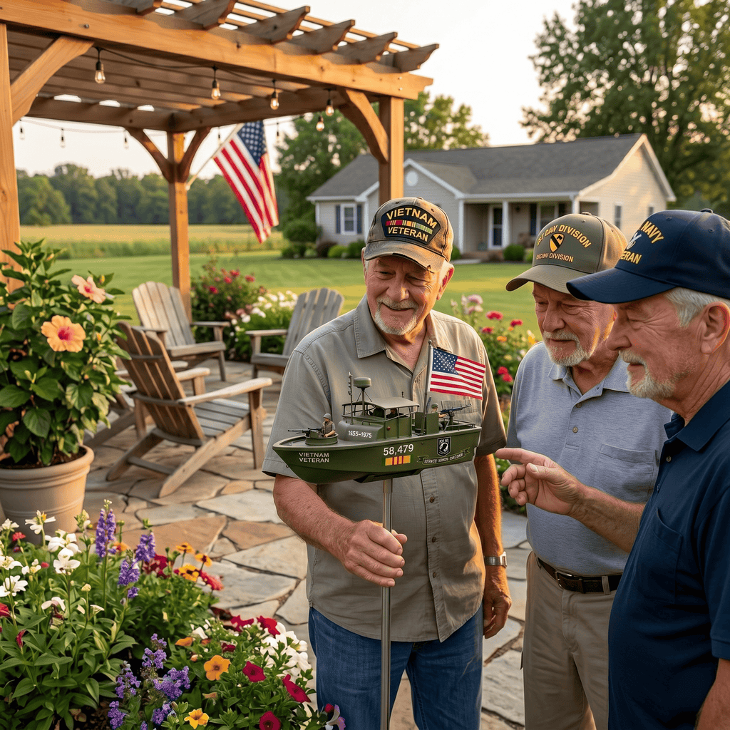 🏆Last Day Promo: 49% OFF 🎖️-Vietnam Veteran PBR Patrol Boat Garden Spinner- ✈️Buy 2 Free Shipping Today!