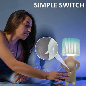 Shy Man Creative Table Lamp marnetic
