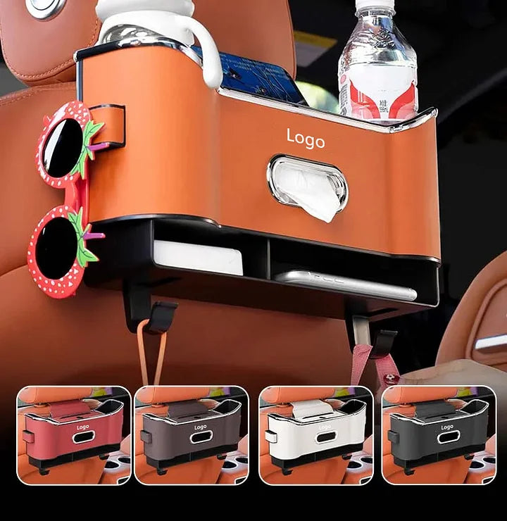 SeatSaver – Multi-Pocket Seat Back Storage Box