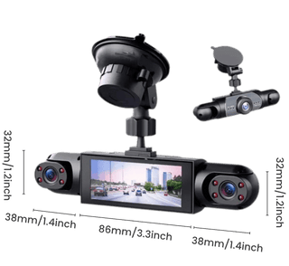 AutoSentinel - 4‑Channel Driving Recorder – Security Made Simple