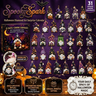 SpookySpark – Halloween Diamond Art Surprise Calendar