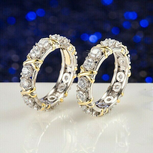 Best gift 🎁Cross full diamond ring