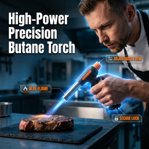 FlameForce – Windproof Butane Torch