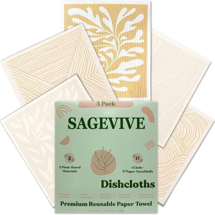 EcoSuds - Ultra Absorbent & Eco-Friendly Cleaning Cloths