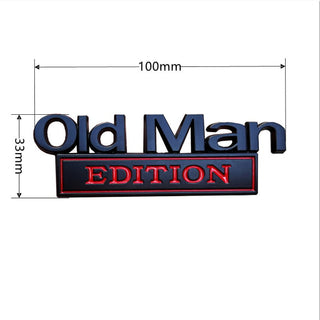 IronLegacy – Old Man Edition Car Emblem