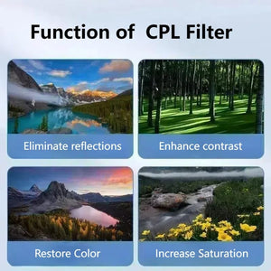 ClarityPro – 52mm CPL Polarized Lens | Capture Brilliance, Not Glare