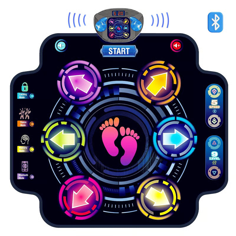 DanceGlow – LED Bluetooth Kids Dance Mat