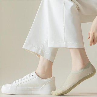 🔥Ultra Thin Liner Socks Non Slip ComBed Cotton No Show Socks