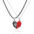 Charcoal Black & Ruby Red