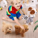 FurryFun - Interactive Plush Puppy Toy