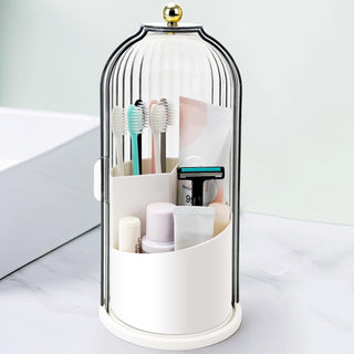 BrushNest – Sliding Lid Toothbrush Organizer