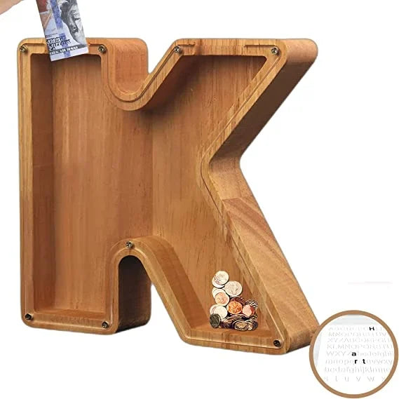 SmoothSaver - Handcrafted Wooden Piggy Bank