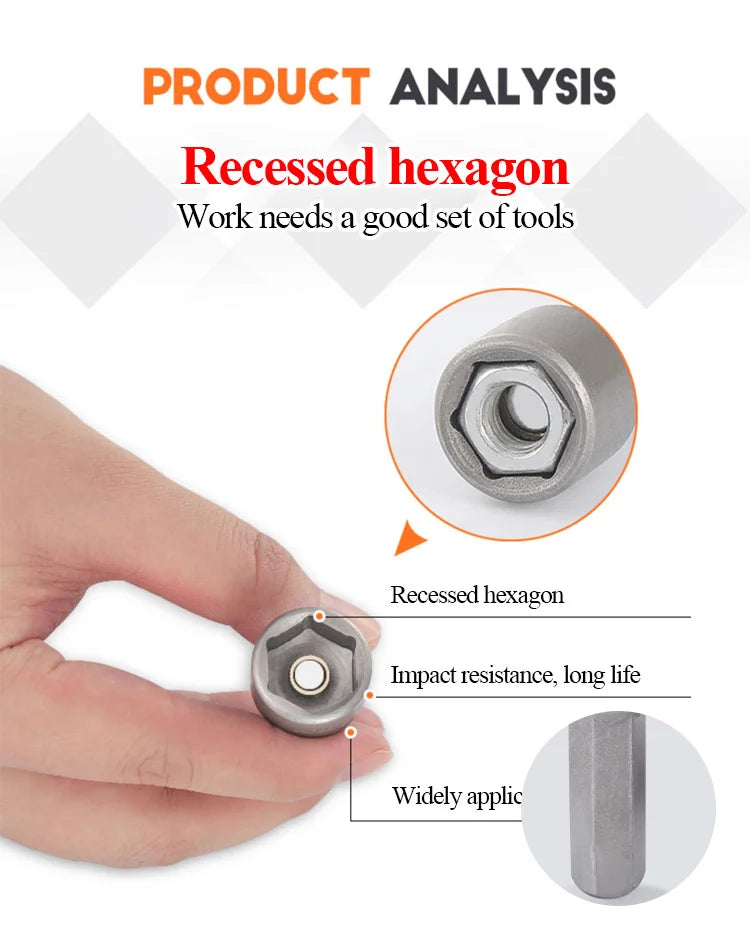 TorqueGrip – Heavy Duty Hexagon Handle Screwdriver Tool