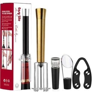 AirSpiral – Premium Air Pump Wine Bottle Set