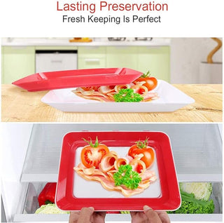 FoodGuardian - Leakproof Tray for Freshness & Zero Waste