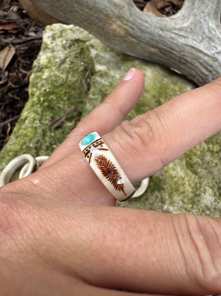 StagMark – Unique Ring from Natural Shed Antlers