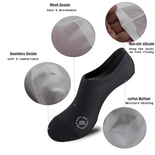 BareStep – Ultra Thin No Show Socks