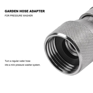 AquaConnect – Garden Hose to Mini Power Washer Adapter